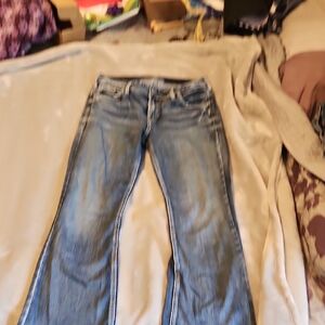 Silver Jeans Women's Flare Blue Denim